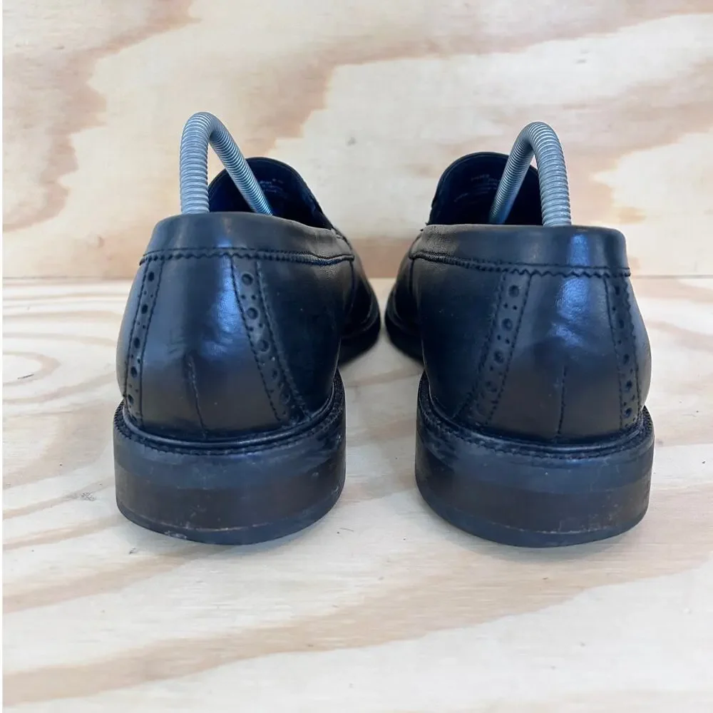 Cole Haan - Buckland Venetian - Loafers Shoes - Black - Men's - 9M - C28886